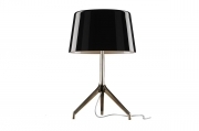Foscarini Lumiere XXS Tavolo Cromo Nero / Grigio