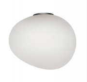 Foscarini Gregg Grande Semi 1 Applique Grafite / Bianco