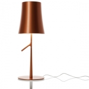 FOSCARINI BIRDIE GRANDE ON / OFF RAME LAMPADA DA TAVOLO