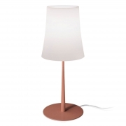 FOSCARINI BIRDIE EASY GRANDE ROSSO MATTONE LAMPADA DA TAVOLO