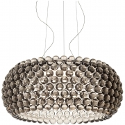 Foscarini Caboche Plus Grande Sospensione Led Dimmerabile Grigio