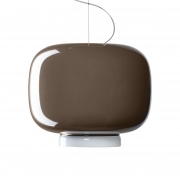 Foscarini Chouchin 3 LED Sospensione Dimmerabile Grigio