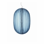 Foscarini Plass Media E27 Sospensione Azzurro