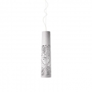 Foscarini Tress Media Sospensione Bianco