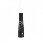 Foscarini Tress Media Sospensione Nero