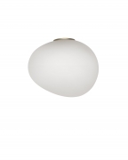 Foscarini Gregg Grande Semi 1 Applique Oro / Bianco