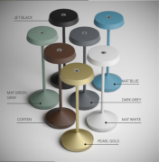 Redo Sophie Lampada Da Tavolo Led Ricaricabile Bianco Opaco